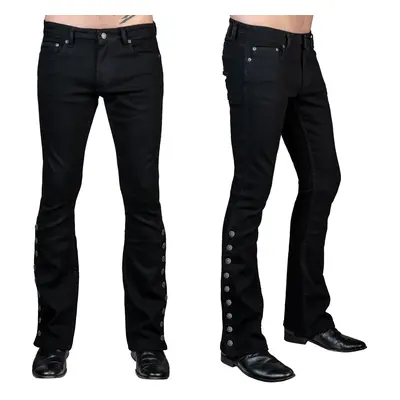 nohavice pánske (jeans) WORNSTAR - Hellraiser - Black