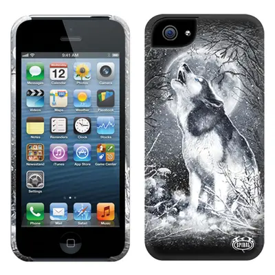 kryt na mobil SPIRAL - WHITE WOLF - IPHONE - TR324574