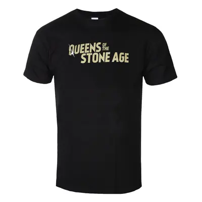 Tričko metal pánske Queens of the Stone Age - Bullet Shot Logo - ROCK OFF - QOTSATS16MB