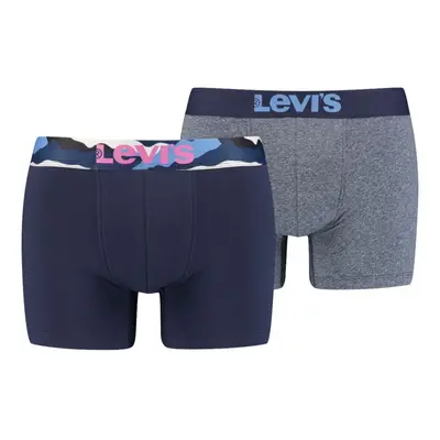 Pánske boxerky 2Pack 37149-0591 Blue - Levi's