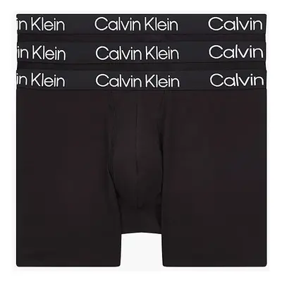 Pánske boxerky 3pack NB2971A - 7V1 - Black - Calvin Klein černá