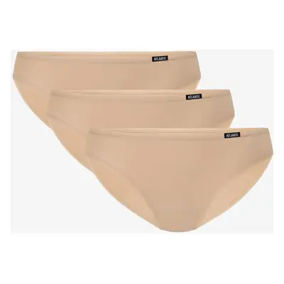 Dámské kalhotky Sport ATLANTIC 3Pack - béžové