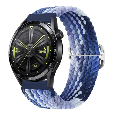 BStrap Elastic Nylon remienok na Huawei Watch 3 / 3 Pro, blueberry (SSG025C0909)