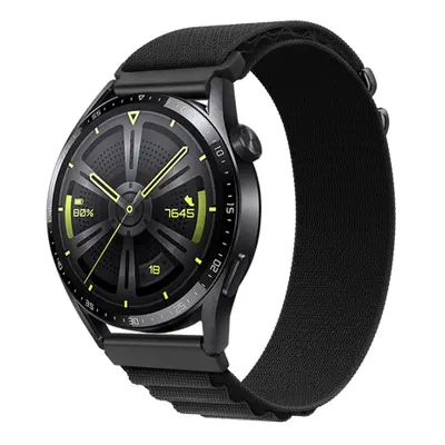 BStrap Nylon Loop remienok na Huawei Watch GT3 42mm, black (SSG036C0108)