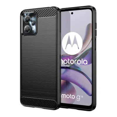 MG Carbon kryt na Motorola Moto G13, čierny