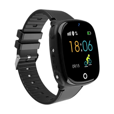 NEOGO SmartWatch AW11, smart hodinky pre deti, čierne