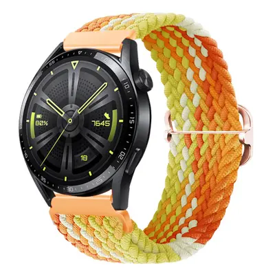 BStrap Elastic Nylon remienok na Huawei Watch GT 42mm, fragrant orange (SSG025C1302)