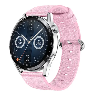 BStrap Denim remienok na Huawei Watch GT2 42mm, pink (SSG030C0707)