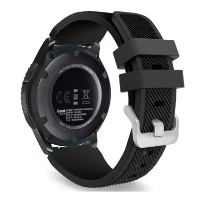 BStrap Silicone Sport remienok na Huawei Watch GT3 46mm, black (SSG006C0210)