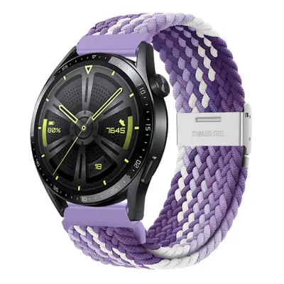 BStrap Elastic Nylon 2 remienok na Huawei Watch GT3 42mm, grape (SSG026C1008)