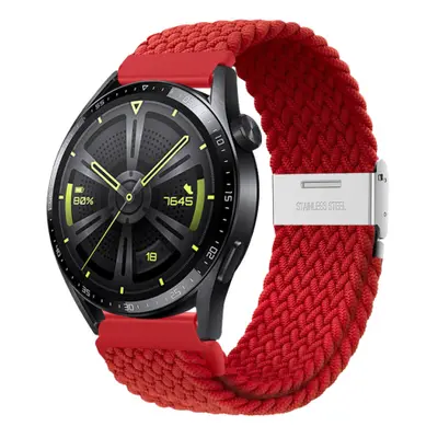 BStrap Elastic Nylon 2 remienok na Huawei Watch GT3 42mm, red (SSG026C0608)