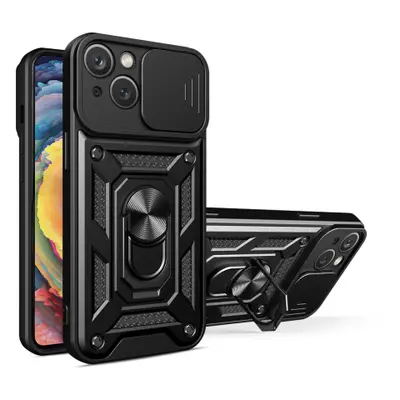 MG Hybrid Armor Camshield kryt na Motorola Moto G62 5G, čierny