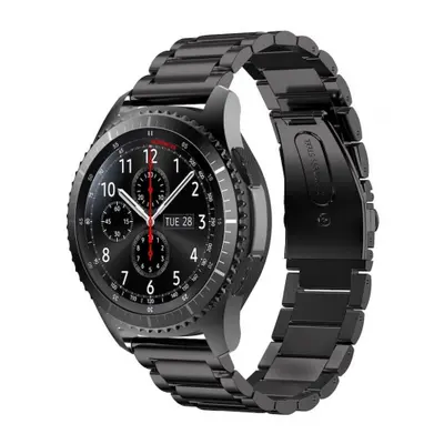 BStrap Stainless Steel remienok na Huawei Watch GT2 Pro, black (SSG007C0108)