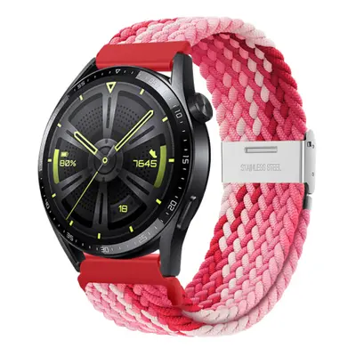 BStrap Elastic Nylon 2 remienok na Huawei Watch GT2 42mm, strawberry (SSG026C0907)