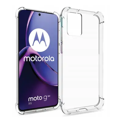 Tech-Protect FlexAir kryt na Motorola Moto G84 5G, priesvitný