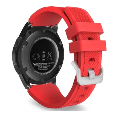 BStrap Silicone Sport remienok na Huawei Watch GT 42mm, red (SSG006C1802)