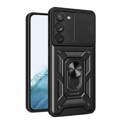 MG Hybrid Armor Camshield kryt na Samsung Galaxy A14, čierny