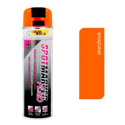 Color-mark Spotmarker fluorescenčná oranžová - dočasný značkovací sprej 500ml