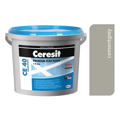 Ceresit CE 40 Aquastatic 12 Cementgrey 5kg - škárovacia hmota