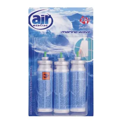 Air menline Marine happy spray náhradne náplne do osviežovača 3 x 15ml