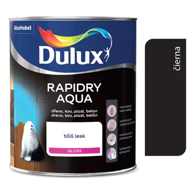 Dulux Rapidry Aqua čierna 0,75l