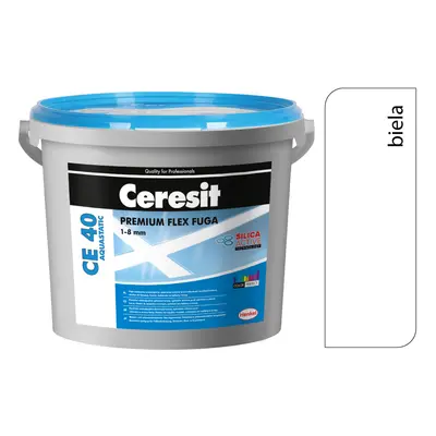 Ceresit CE 40 Aquastatic 01 Biela 2kg - škárovacia hmota