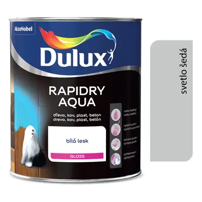 Dulux Rapidry Aqua svetlošedá 0,75l