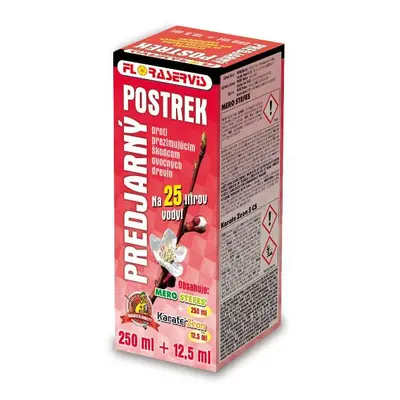 Floraservis predjarný postrek proti prezimujúcim škodcom ovocných drevín 250ml + 12,5ml