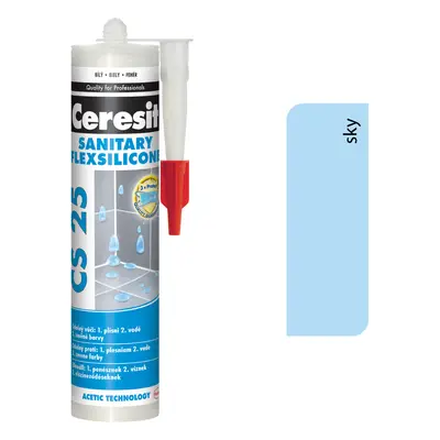 Ceresit CS 25 Sanitary 80 Sky 280ml - sanitárny silikón