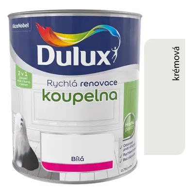 Dulux renovácia kúpelňa 2v1 krémová 0.75L