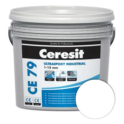 Ceresit CE 79 UltraEpoxy Industrial biela 5kg Dvojzložková epoxidová chemicky odolná malta na le