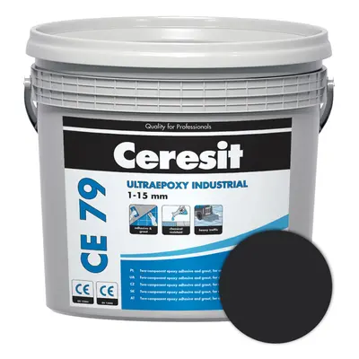 Ceresit CE 79 UltraEpoxy Industrial grafitová 5kg Dvojzložková epoxidová chemicky odolná malta n