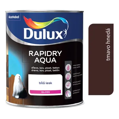 Dulux Rapidry Aqua tmavohnedá 0,75l