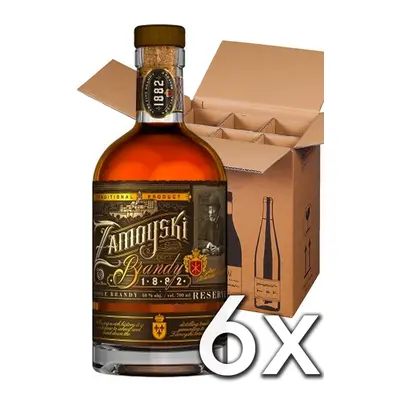 Brandy Zamoyski 40% 0,7L | 6ks v kartóne