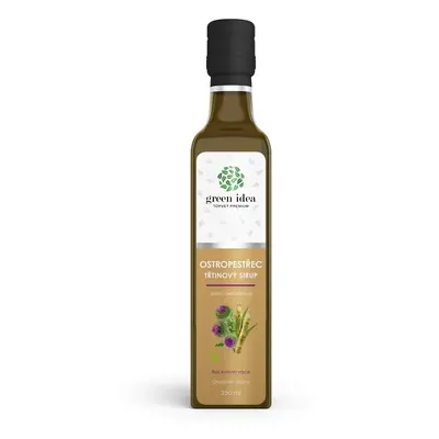 Topvet Green Idea Pestrec mariánsky trstinový sirup 250ml