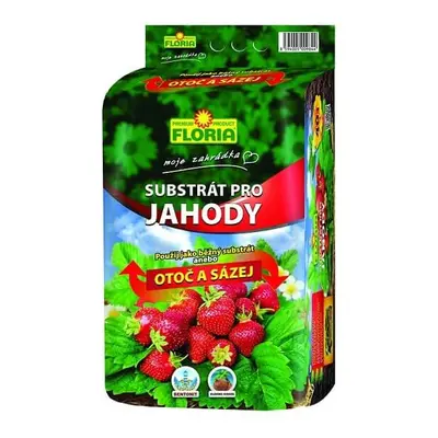 Agro Floria Substrát na jahody „Otoč a saď“ 40l