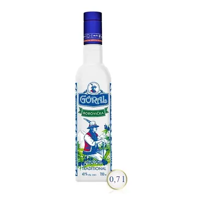 Goral traditional borovička 40% 0,7l