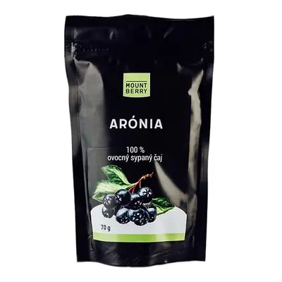 Mountberry Arónia 100% ovocný sypaný čaj 70g