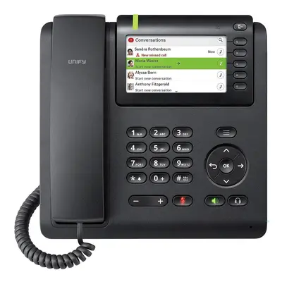 Siemens OpenScape Desk Phone CP600 - stolný telefón, čierny