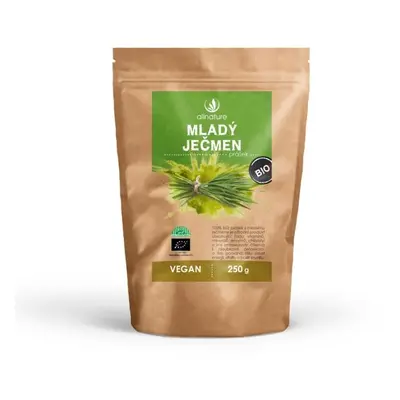 Mladý jačmeň – prášok Bio Allnature g