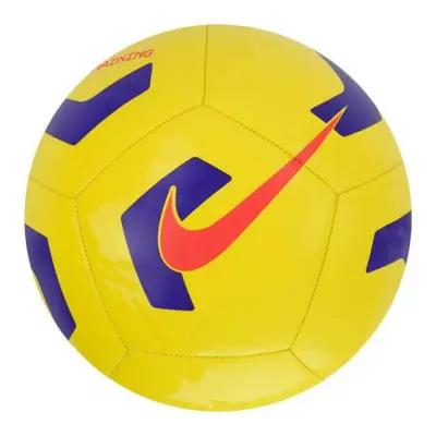 Futbalová lopta NIKE Pitch Training - YELLOW VIOLET BRIGHT CRIMSON