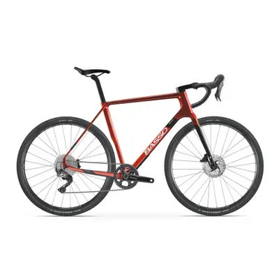 Gravel bicykel BASSO Palta, candy red, Shimano GRX 800 1x11, Microtech MX25