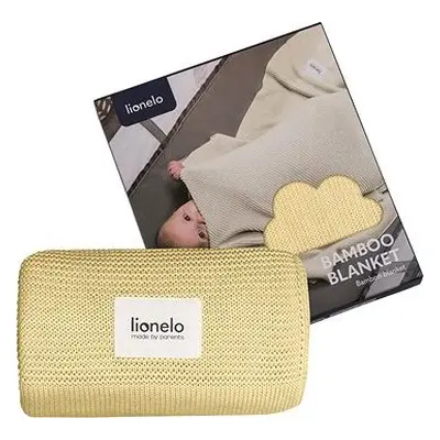 Lionelo Bamboo Blanket Yellow Lemon