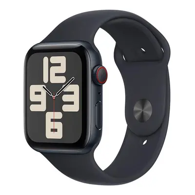 APPLE WATCH SE GPS + CELLULAR 44MM MIDNIGHT ALUMINIUM CASE WITH MIDNIGHT SPORT BAND - S/M MRH53Q