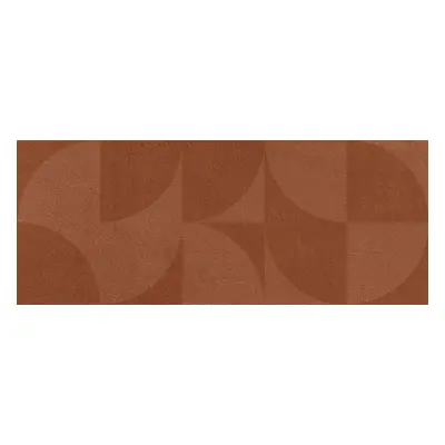 Obklad Del Conca Espressione rosso 20x50 cm mat 54ES06LU