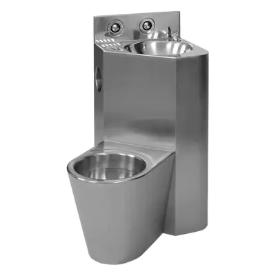 Sanela WC s umývadlom do rohu SLWN 08ZL