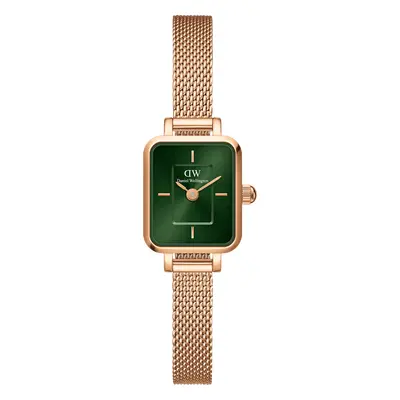 Daniel Wellington DW Watch Quadro Mini Melrose Emerald Rose Gold