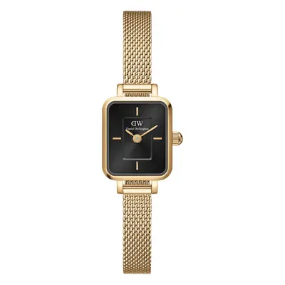 Daniel Wellington DW Watch Quadro Mini Evergold Onyx Gold