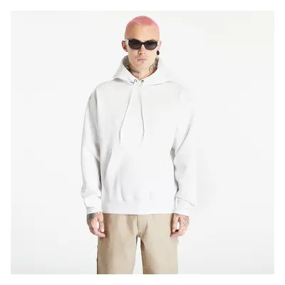 Mikina Nike Solo Swoosh Men's Fleece Pullover Hoodie Birch Heather/ White