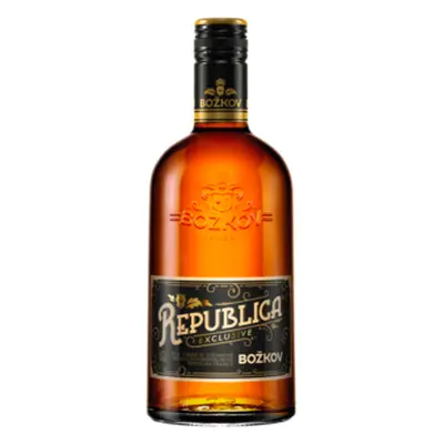 Božkov Republica Exclusive 38% 0,7l (čistá fľaša)